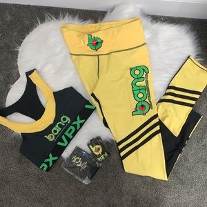 BANG ENERGY VPX APPAREL SPORTS BRA LEGGINGS